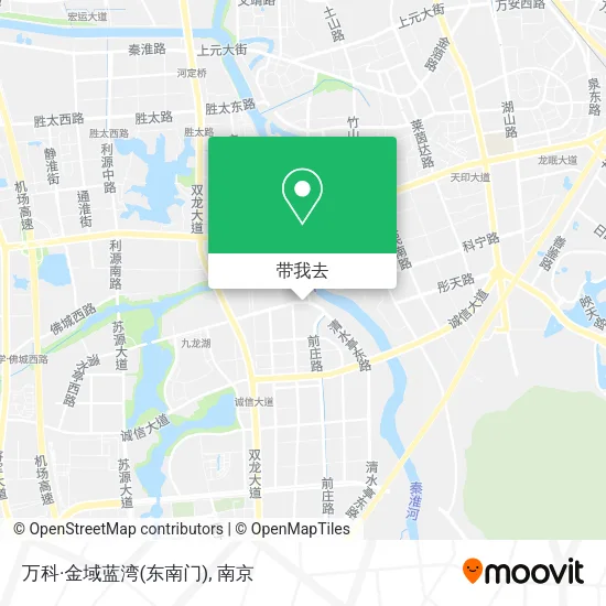 万科·金域蓝湾(东南门)地图