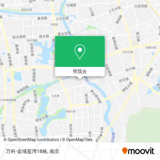 万科·金域蓝湾18栋地图