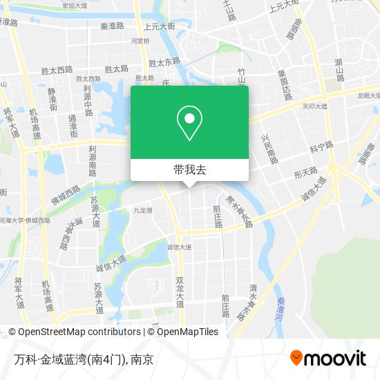 万科·金域蓝湾(南4门)地图