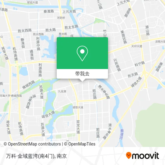 万科·金域蓝湾(南4门)地图