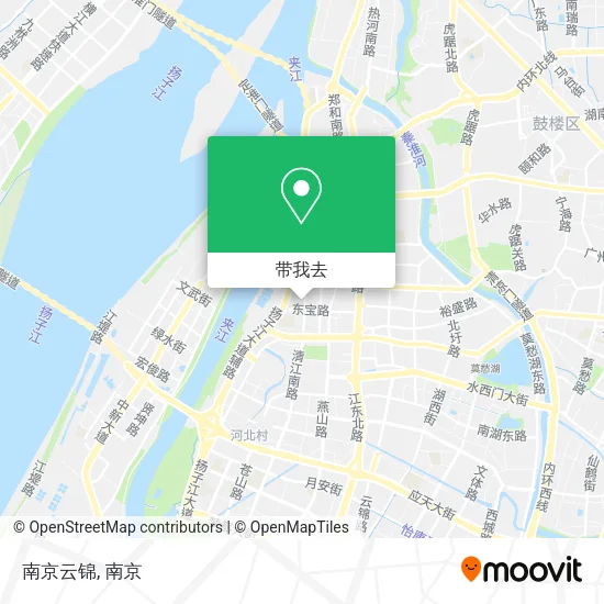 南京云锦地图
