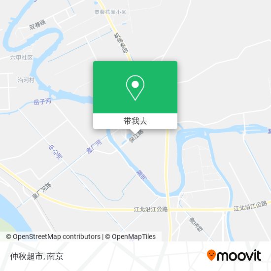 仲秋超市地图