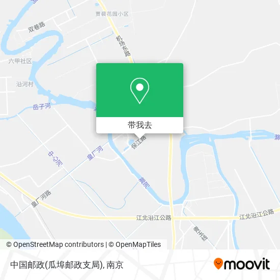 中国邮政(瓜埠邮政支局)地图