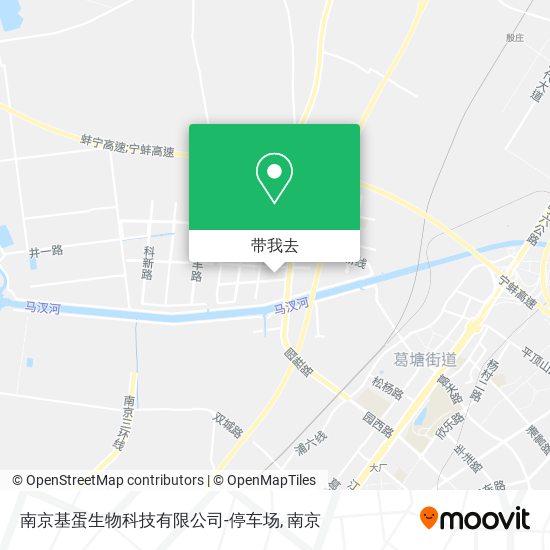 南京基蛋生物科技有限公司-停车场地图