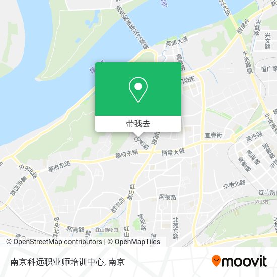 南京科远职业师培训中心地图