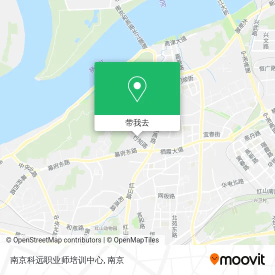 南京科远职业师培训中心地图