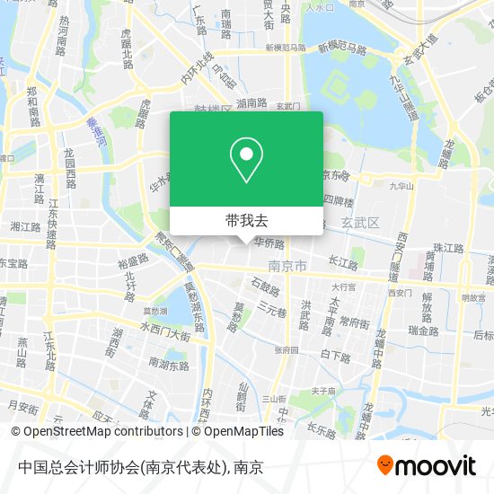 中国总会计师协会(南京代表处)地图