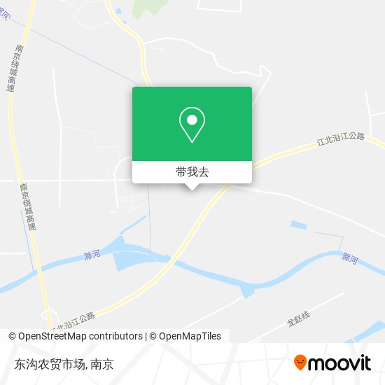 东沟农贸市场地图