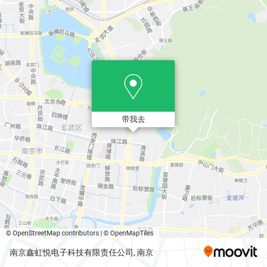 南京鑫虹悦电子科技有限责任公司地图