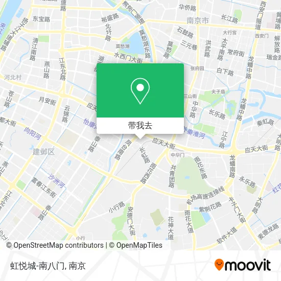 虹悦城-南八门地图