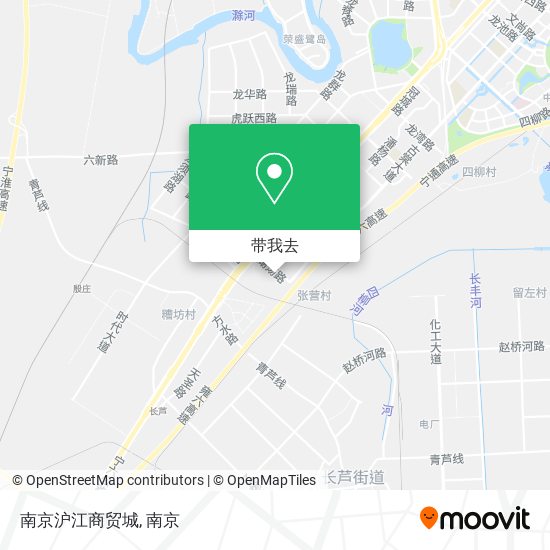 南京沪江商贸城地图