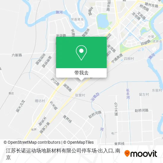 江苏长诺运动场地新材料有限公司停车场-出入口地图