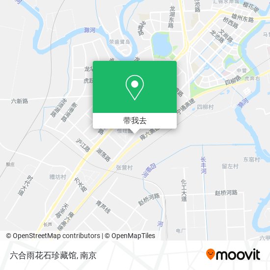 六合雨花石珍藏馆地图