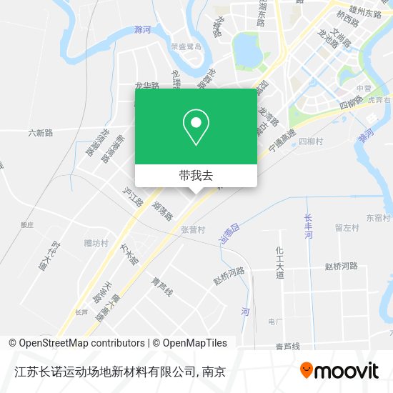 江苏长诺运动场地新材料有限公司地图