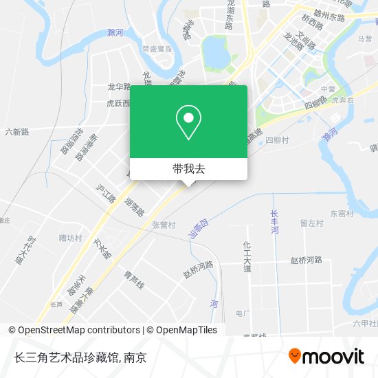 长三角艺术品珍藏馆地图