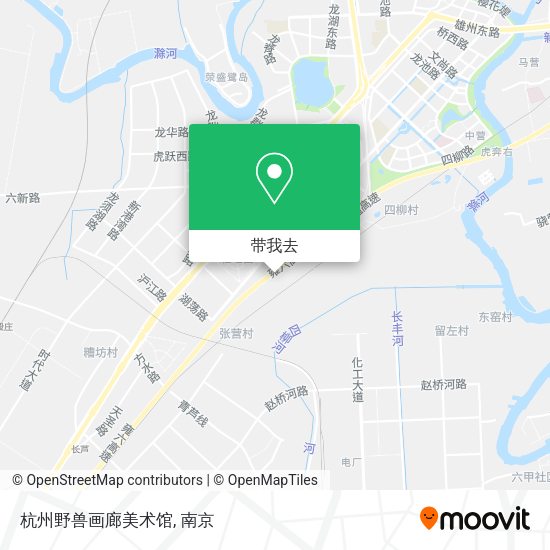 杭州野兽画廊美术馆地图
