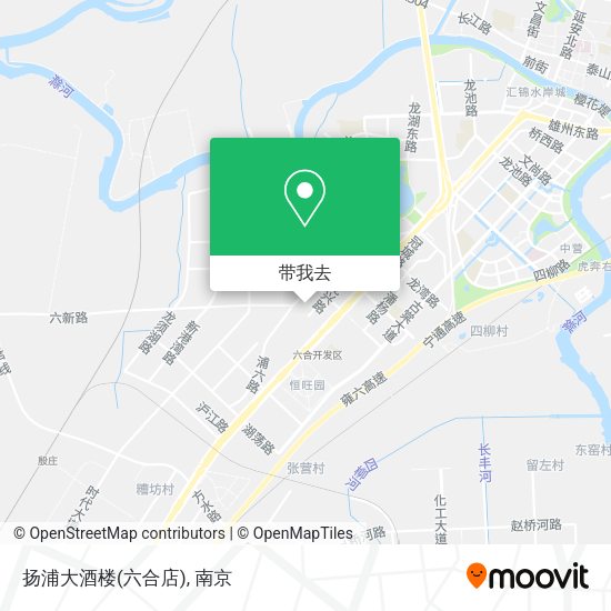 扬浦大酒楼(六合店)地图