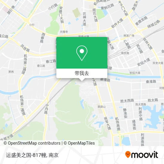 运盛美之国-817幢地图