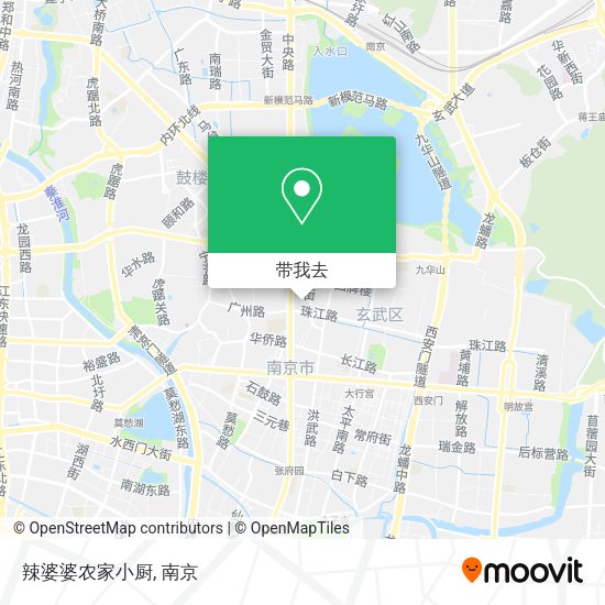 辣婆婆农家小厨地图