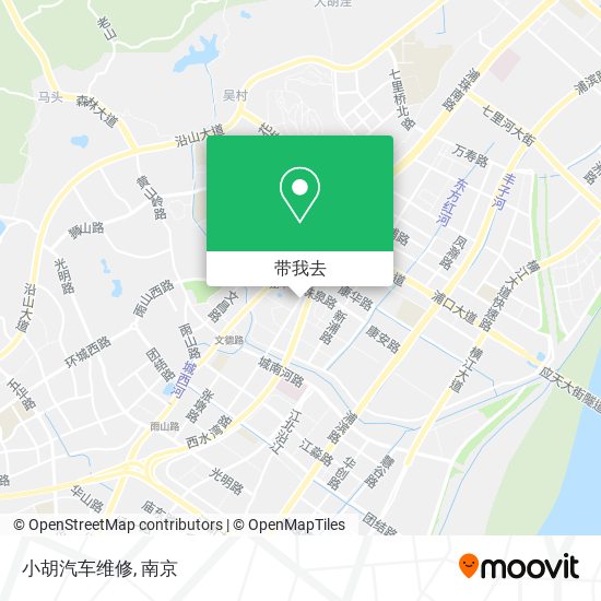 小胡汽车维修地图