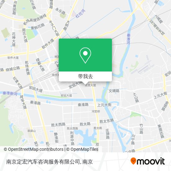 南京定宏汽车咨询服务有限公司地图