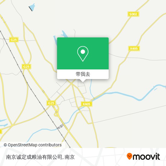 南京诚定成粮油有限公司地图