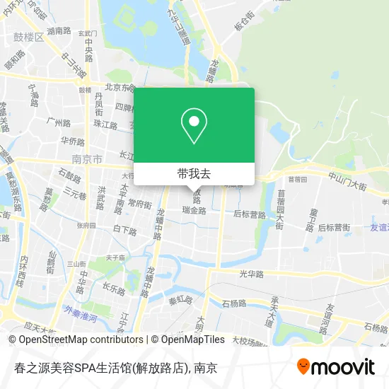 春之源美容SPA生活馆(解放路店)地图