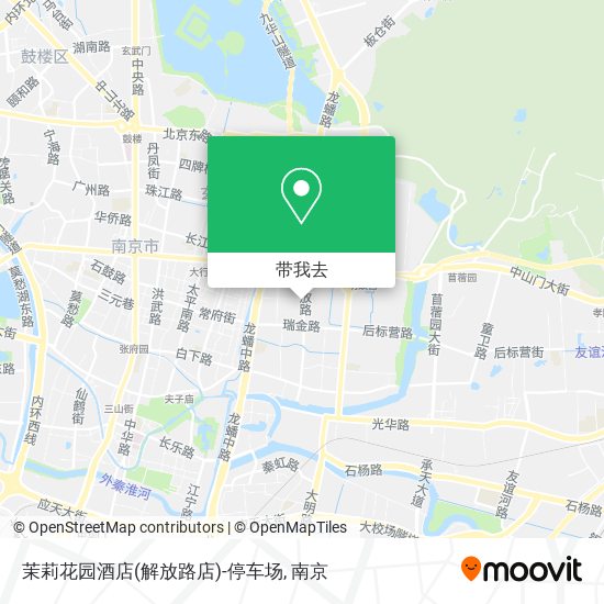 茉莉花园酒店(解放路店)-停车场地图