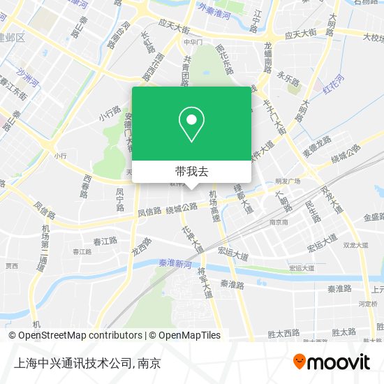 上海中兴通讯技术公司地图