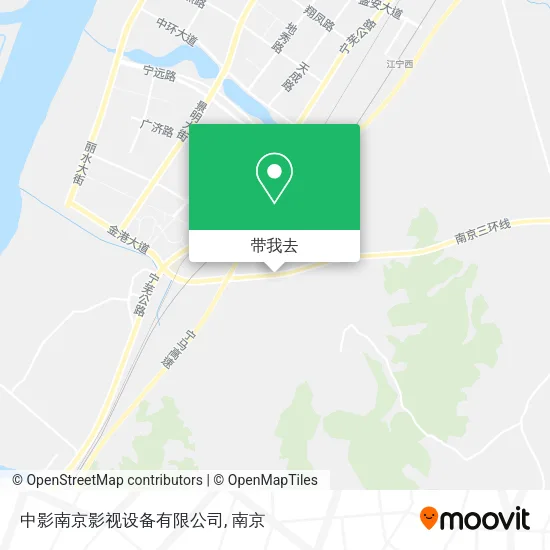 中影南京影视设备有限公司地图