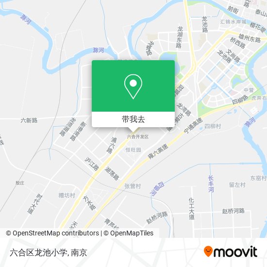 六合区龙池小学地图