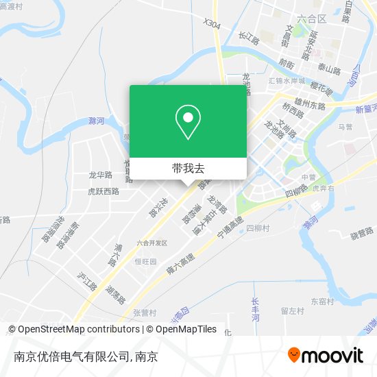 南京优倍电气有限公司地图