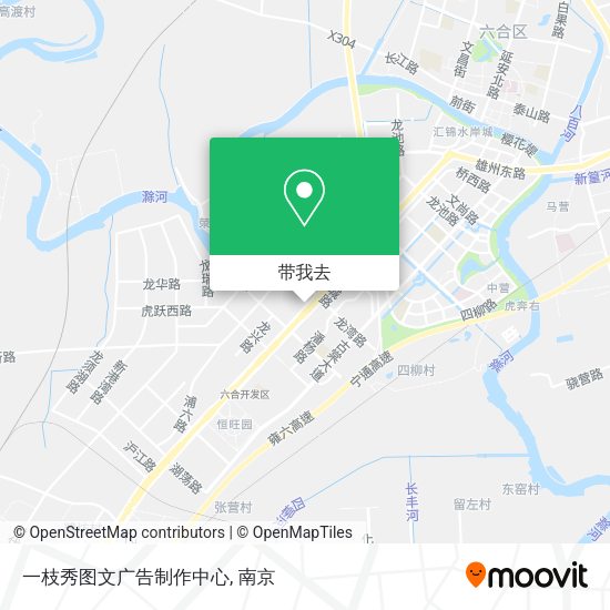 一枝秀图文广告制作中心地图