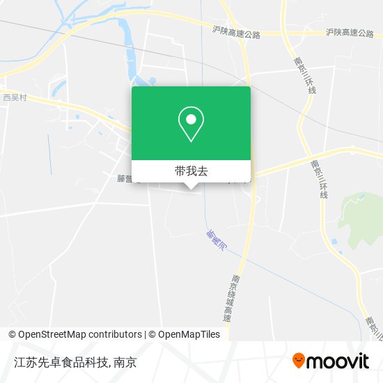 江苏先卓食品科技地图