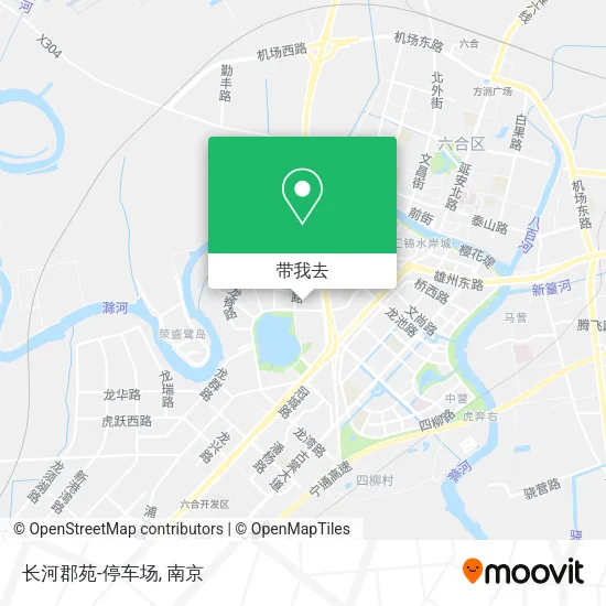 长河郡苑-停车场地图