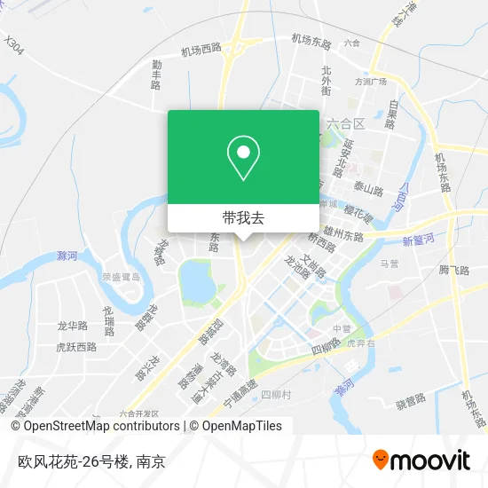 欧风花苑-26号楼地图
