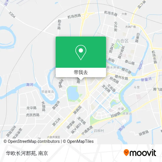 华欧长河郡苑地图