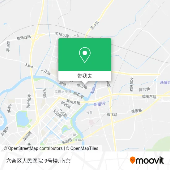 六合区人民医院-9号楼地图
