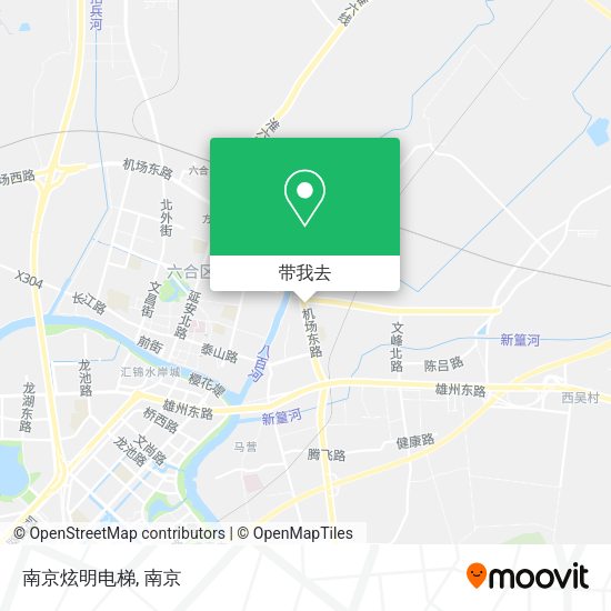 南京炫明电梯地图