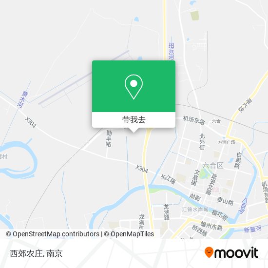 西郊农庄地图