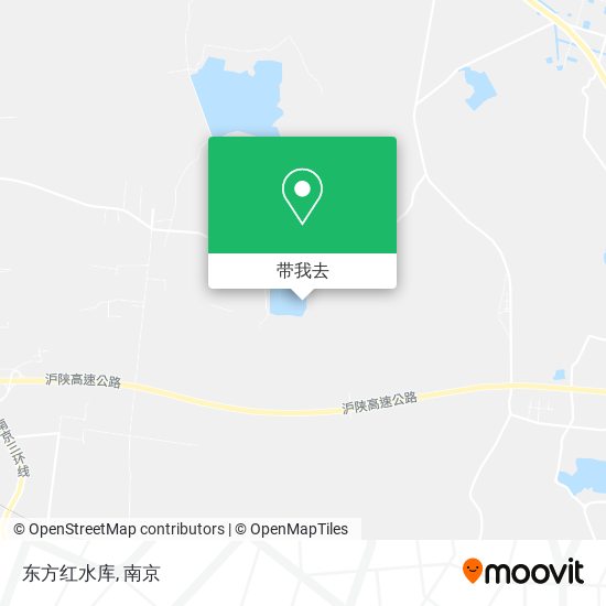 东方红水库地图