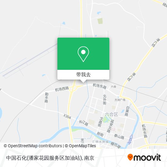 中国石化(潘家花园服务区加油站)地图