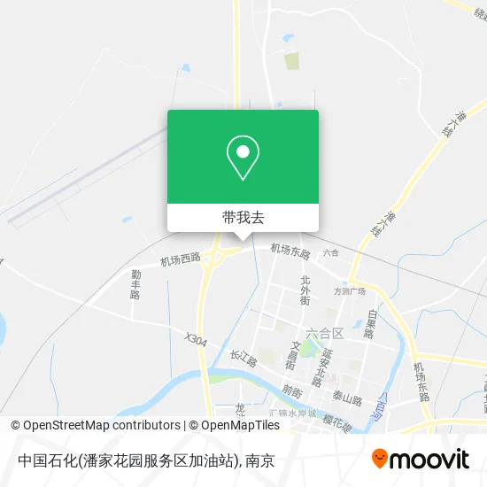 中国石化(潘家花园服务区加油站)地图