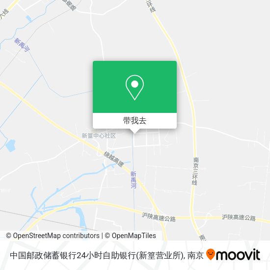 中国邮政储蓄银行24小时自助银行(新篁营业所)地图