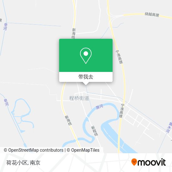 荷花小区地图