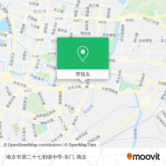 南京市第二十七初级中学-东门地图