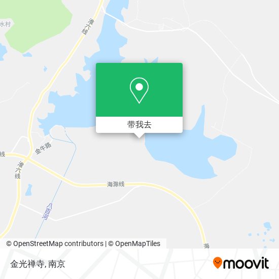金光禅寺地图