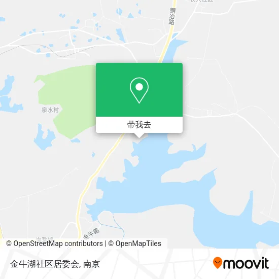 金牛湖社区居委会地图