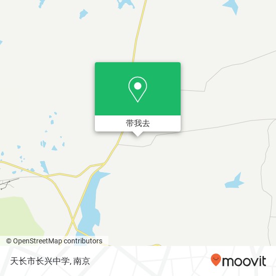天长市长兴中学地图