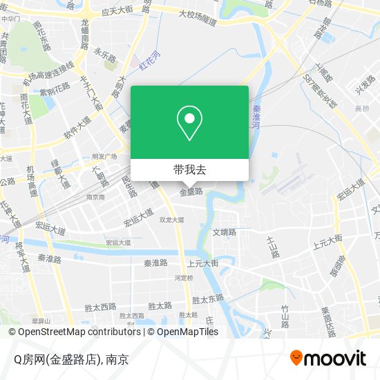 Q房网(金盛路店)地图